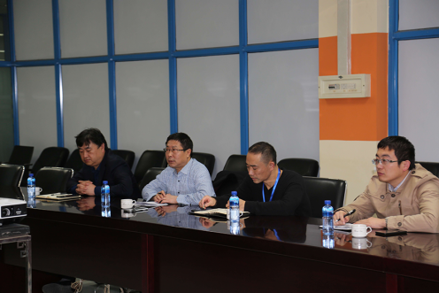 万名干手下下层烟台市国企一队到008PG国际软件公司调研座谈